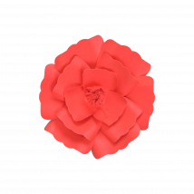 Fleur En Papier Anémone Rouge 20 cm