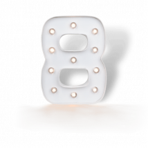Chiffre Lumineux 8