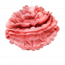 Pompons Rose Blush 50cm x2