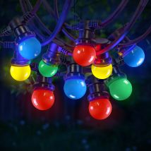 Guirlande Guinguette 50m IP 65 Multicolore