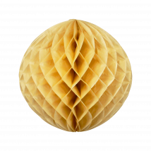 Boule chinoise alvéolée 30cm Sable