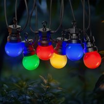 Guirlande Guinguette 10M Multicolore LED