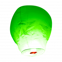 Lanterne Volante Balloon Vert Anis