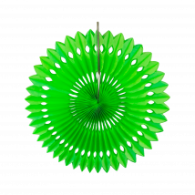 Rosace papier 30 cm Vert