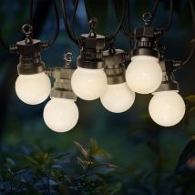 Guirlande Guinguette 10M Blanche LED