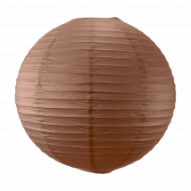 Boule papier 50cm Chocolat