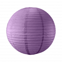 Boule papier 40cm Aubergine