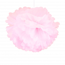 Pompons Rose pâle 50cm x2