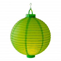 Lampion LED Vert