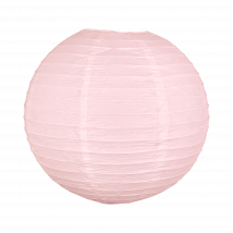 Boule papier 40cm Rose pâle