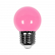 Ampoule Guirlande Guinguette Led E27 Couleur Rose