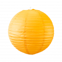 Boule papier 30cm Orange