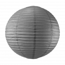 Boule papier 50cm Gris
