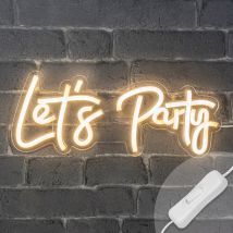 Lampe Néon Let's Party 38,5CM