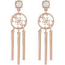 Ladies Guess Rose Gold Plated Miss Divine Earrings