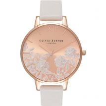Lace Detail Rose Goldl & Blush Watch