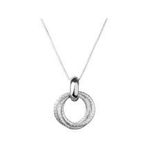 Ladies Links Of London Sterling Silver Aurora Cluster Necklace