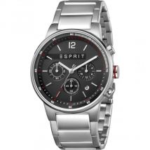 Esprit Equalizer Men's Watch featuring a Stainless Steel Strap and Black Dial