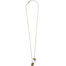 Icon Brand Tag Necklace