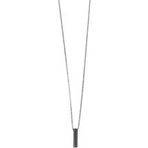 Icon Brand Pinstripe Necklace
