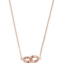 Interlink Rose Gold Necklace
