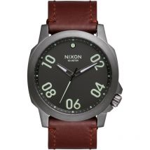 Mens Nixon The Ranger 45 Leather Watch