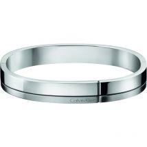 Mens CALVIN KLEIN Stainless Steel Large Constructed Bangle