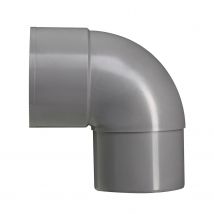 Martens Bocht 90° Pvc Grijs 70mm
