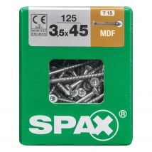 Spax Schroef Voor Mdf 't-star' Wirox 3.5x45mm 125 Stuks