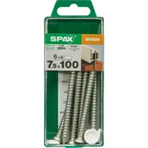 Spax Universele Schroef T-star Wirox Verzonken Kop Torx T30 - 7,5x100mm - 6 Stuks