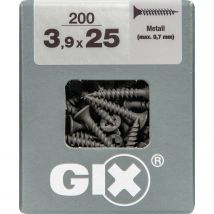 Spax Schroevendraaiers Voor Droogbouw Gix Type A 25x3,9mm 200st