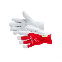 Busters Handschoenen Tropic Leder Rood/wit M7