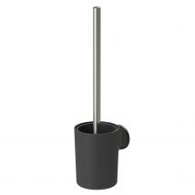Tiger Tune Toiletborstel Met Houder Rvs Geborsteld / Zwart