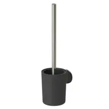 Tiger Tune Toiletborstel Met Houder Rvs Geborsteld / Zwart