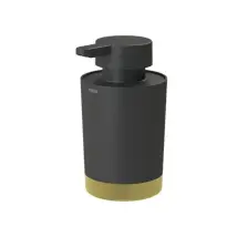 Tiger Zeepdispenser Tune Vrijstaand 180ml Messing Geborsteld / Zwart