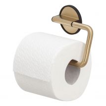 Tiger Toiletrolhouder Tune Zonder Klep Messing Geborsteld / Zwart