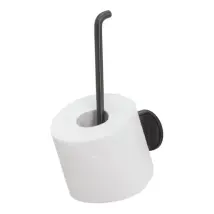 Tiger Reserverolhouder Tune - Rvs - Zwart Metaal Geborsteld / Zwart