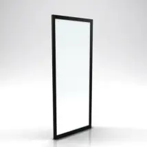 Aurlane - Inloopdouche Factory 80 X 200cm - Zwart Profiel - 6 Mm Helder Glas