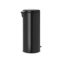 Brabantia Prullenbak Newicon 30l Matt Black