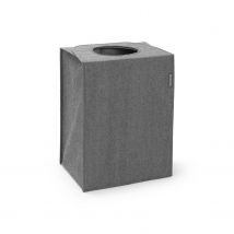 Brabantia Wastas 55 Liter Rechthoekig Pepper Black/zwart
