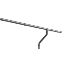 Weka Dakgootset - Verzinkt Staal - Zilver - Breedte 650cm - Voor Plat Dak