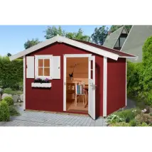 Weka Tuinhuis 123 - Rood - 301x205cm