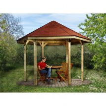 Weka Prieel 656 Gr1 Met Dakshingles 260x295cm