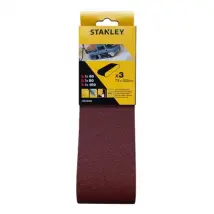 Stanley Schuurband - 75x533mm - Korrel 60/80/100 - 3 Stuks