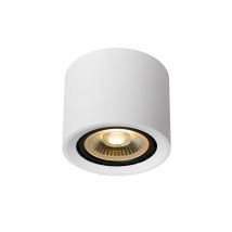 Lucide Plafondlamp Fedler - Wit - 12cm - 12w