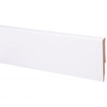 Cando Hoge Plint Cubic - Wit - 240cm - 19x120mm