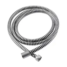 Aquavive Doucheslang Aquavive - Anti-torsie - Universeel - Chroom-zwart - 150cm