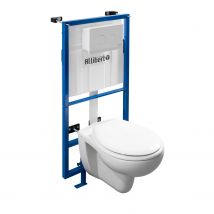 Allibert Inbouwreservoir Set Elsa | Soft-close Toiletzitting