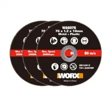 Baseline Worx Doorslijpschijf Wa6076 - Metaal - 76mm
