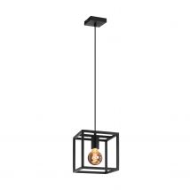 Eglo Hanglamp Blackcrown Zwart E27